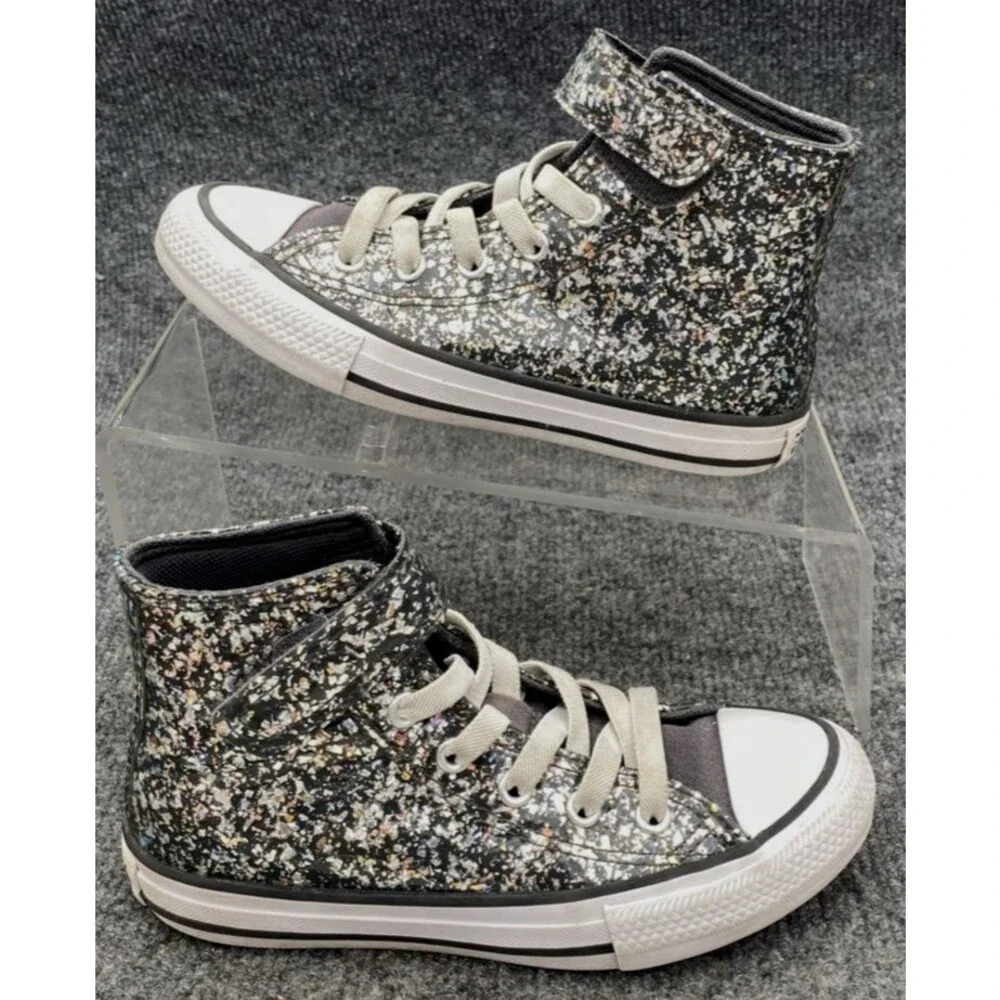 Converse Chuck Taylor All Star Hi Top Confetti Glitter Youth 12.5 A11116C